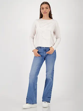 MONARI | T-shirt blouse | beige